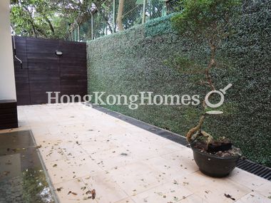 Private Terrace off Dining Room