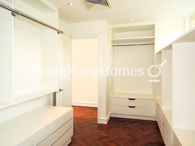 Walk-in Closet in Master Bedroom