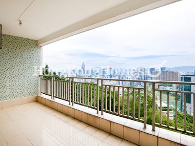 Balcony off Living and Dining Room