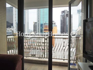 Balcony off Living and Dining Room