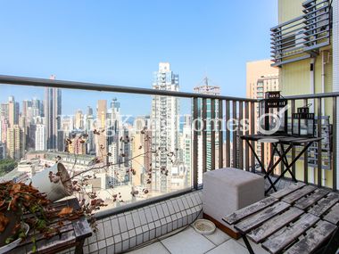 Balcony off living and dining Room