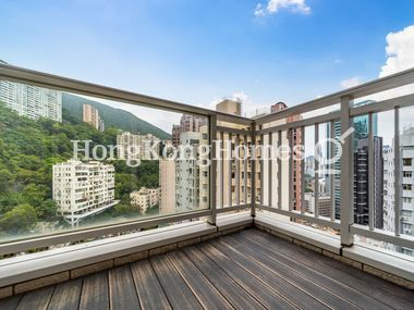 Balcony off Living and Dining Room
