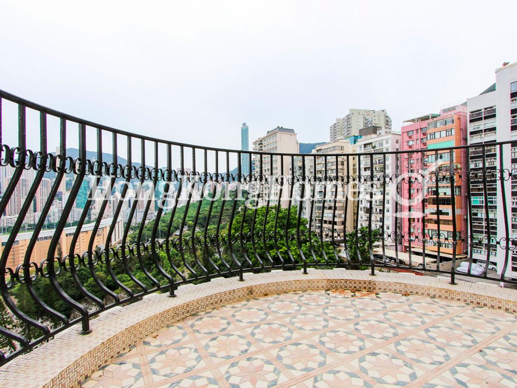 Balcony off Living and Dining Room