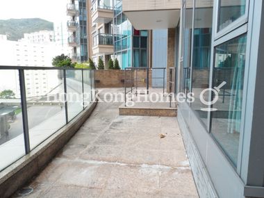 Private Terrace off Living & Dining Room