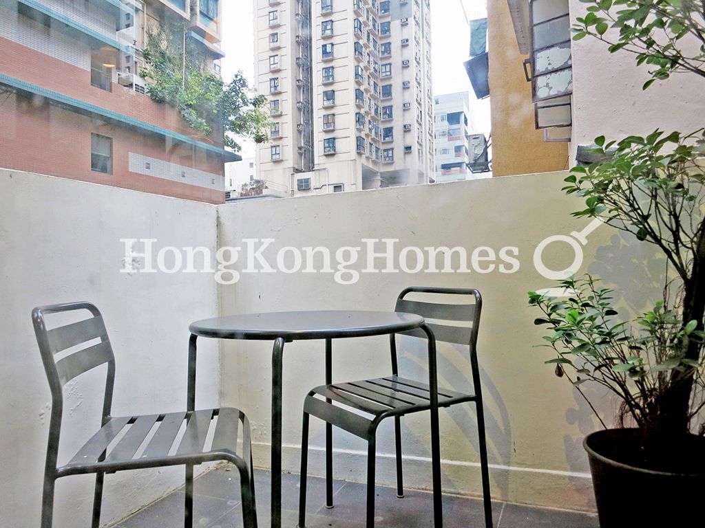 Private Terrace off Kitchen