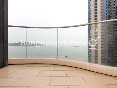 Balcony off Living and Dining Room