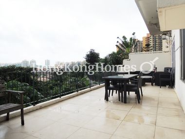 Private Terrace off Liv/Din Rm