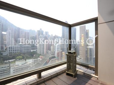 Balcony off Living and Dining Room