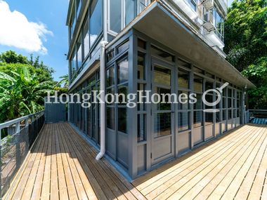 Balcony off Living and Dining Room