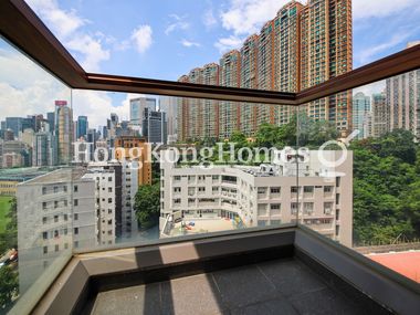 Balcony off Living and Dining Room