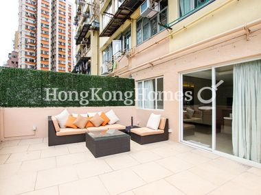 Private Terrace off Studio