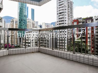 Balcony off Living and Dining room