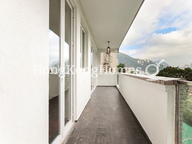 Balcony off Living and Dining Room