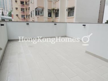 Private Terrace off Living & Dining Room