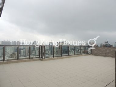 Private Terrace off Living & Dining Room