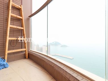 Balcony off Living and Dining Room