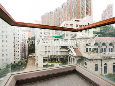 Balcony off Living and Dining Room