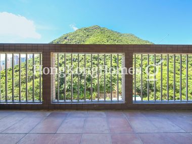 Balcony off Living and Dining Room