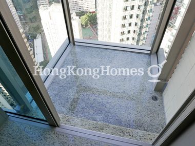 Balcony off Living and Dining Room