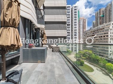 Private Terrace off Kitchen