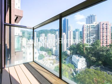 Balcony off Living and Dining Room