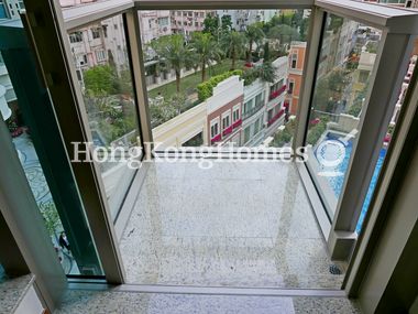 Balcony off Living and Dining Room