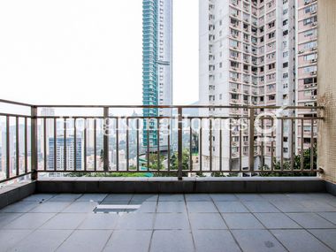 Balcony off Living and Dining Room