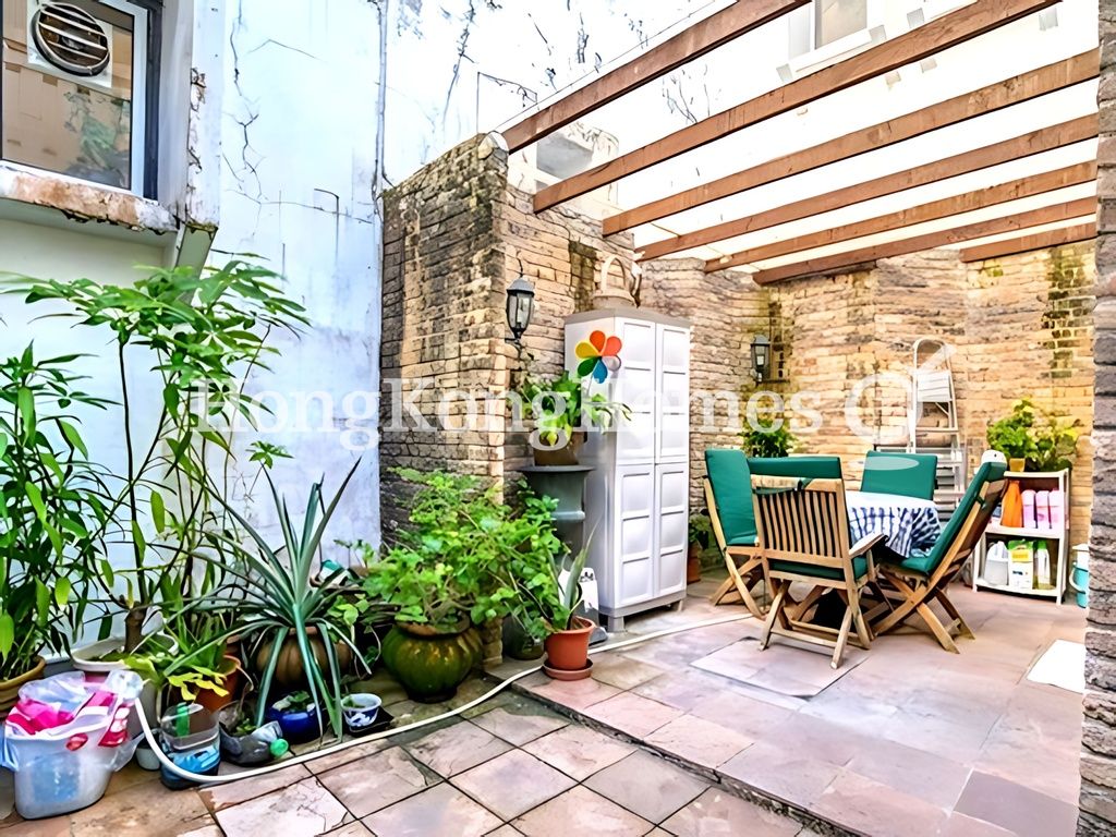 Backyard off Kitchen