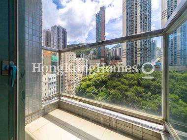 Balcony off living room