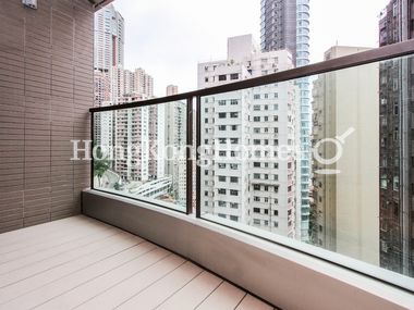 Balcony off Living and Dining Room