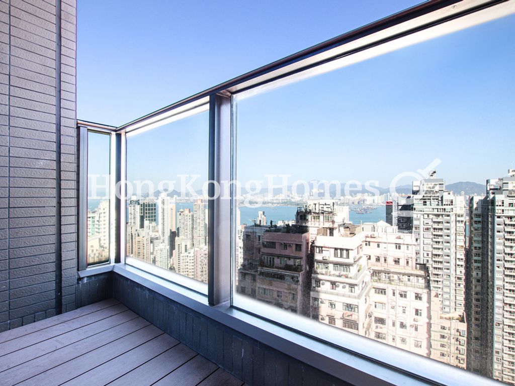 Balcony off Living and Dining Room