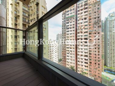 Balcony off Living and Dining Room