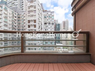 Balcony off Living and Dining Room