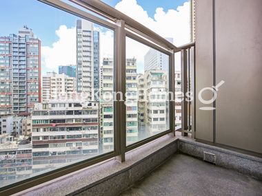 Balcony off Living and Dining Room