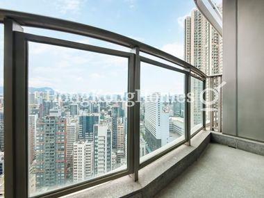 Balcony off Living and Dining Room