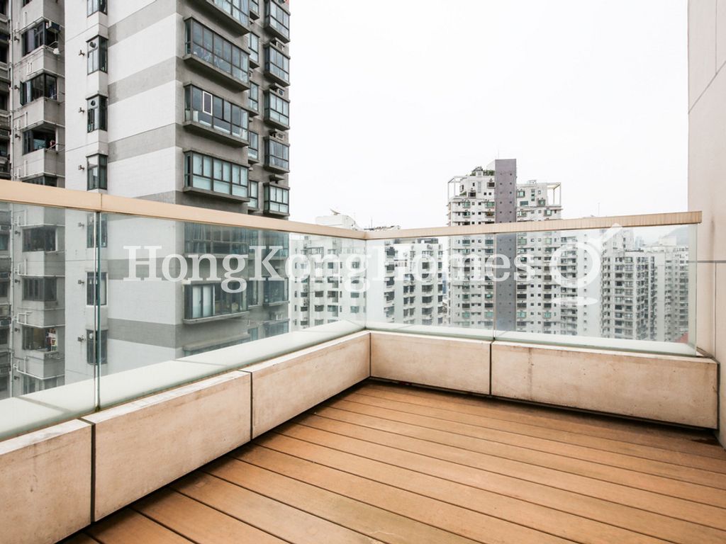Private terrace off Master Bedroom