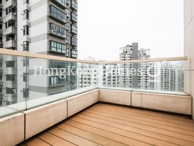 Private terrace off Master Bedroom