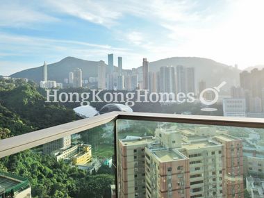 Balcony off Living and Dining Room