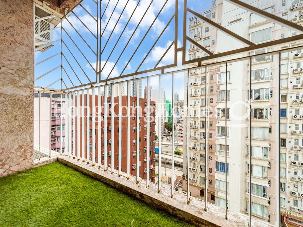 Balcony off Living and Dining Room