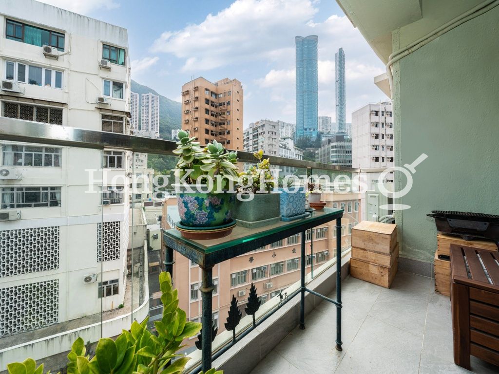 Balcony off Living and Dining Room