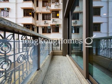 Balcony off Living and Dining Room