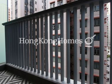 Balcony off Living and Dining Room