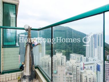 Balcony off Living and Dining Room