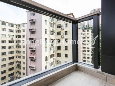 Balcony off Living and Dining Room