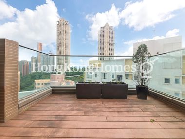 First balcony off Living and Dining Rm