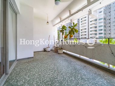 Balcony off Living and Dining Room