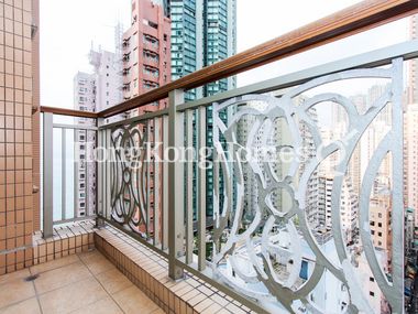 Balcony off Living and Dining Room