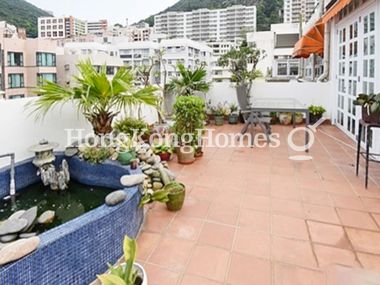 Patio off Conservatory