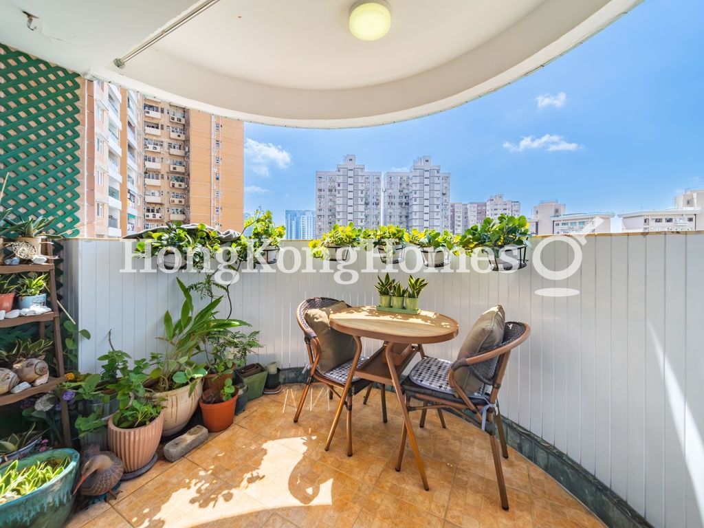 Balcony off Living and Dining Room