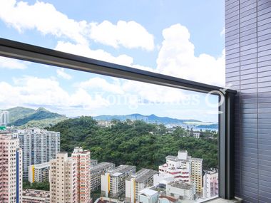 Balcony off Living and Dining Room